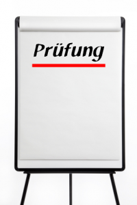 Flipchart für Prüfung